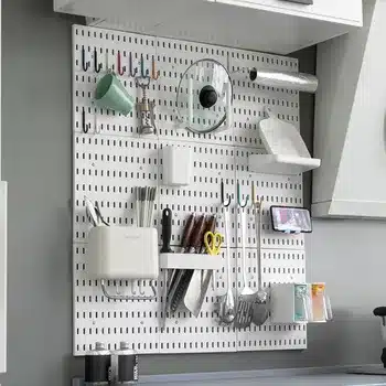 image of a pegboard