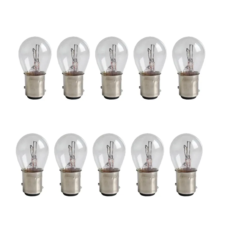 BAY15D filament bulbs shown in the product listing